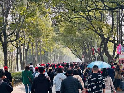 岳麓山、橘子洲景區(qū)大客流,景區(qū)倡導游客盡量"錯峰出游"